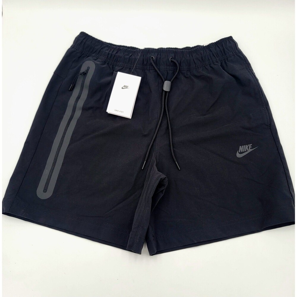Nike Tech Above The Knee Woven Shorts Men’s Size Medium Black HQ0470-010 NWT